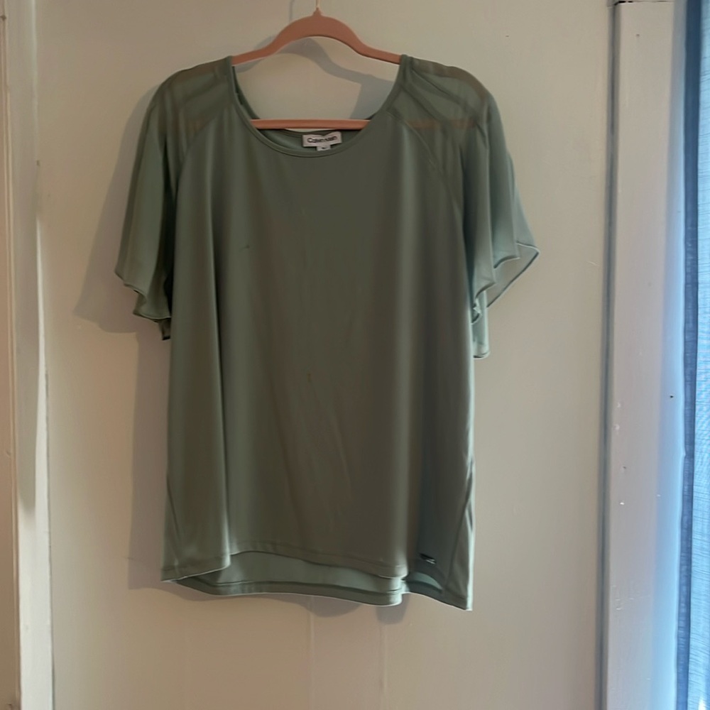 blouse, from Calvin Klein, size XL, green